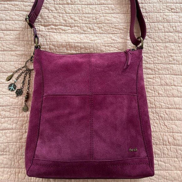The Sak Lucia Suede Crossbody Bag - Picture 8 of 14